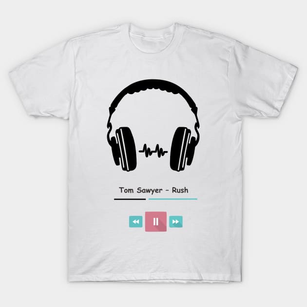 tom sawyer - rush T-Shirt by babul hasanah